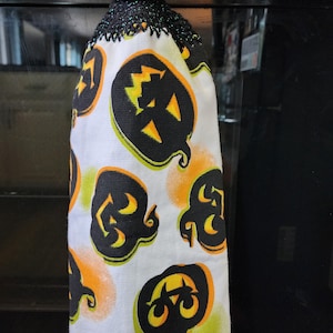 Hanging Kitchen Towel, Crochet Towel Topper, Halloween, Gifts Under 10, Gifts for Friends
