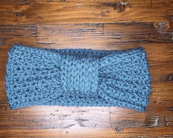 Bandeau au crochet pour femme, cache-oreilles, bandeau d'hiver