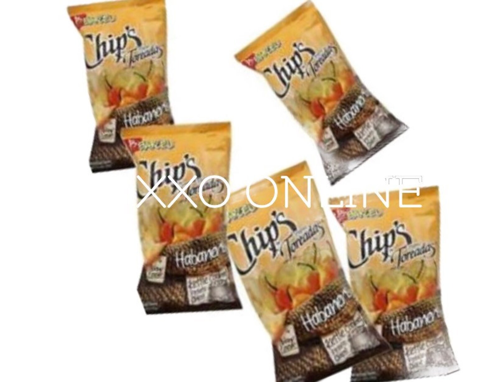 Barcel Mexican Chips Toreadas Habanero 5 BAGS 38Gea Etsy