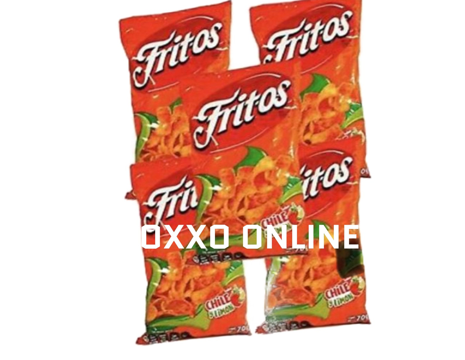 Fritos Mexican Chips Chile Y Limon 5 BAGS 57 Gea Etsy