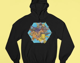 Digimon Hoodie Etsy