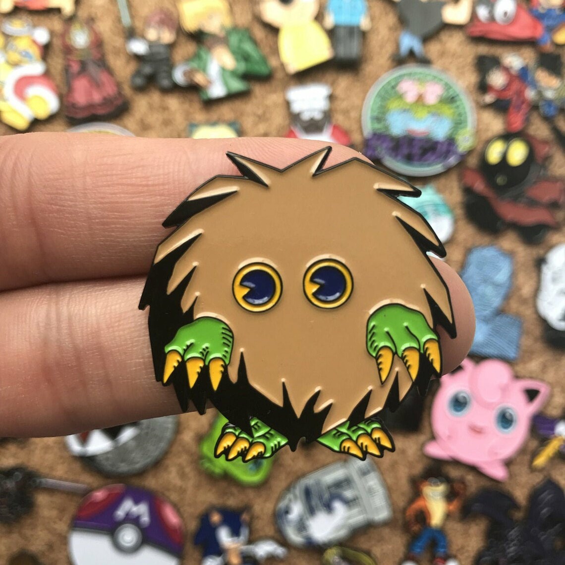 Kuriboh Yu Gi Oh Custom Enamel Pin Pin Badges Retro Vintage Etsy
