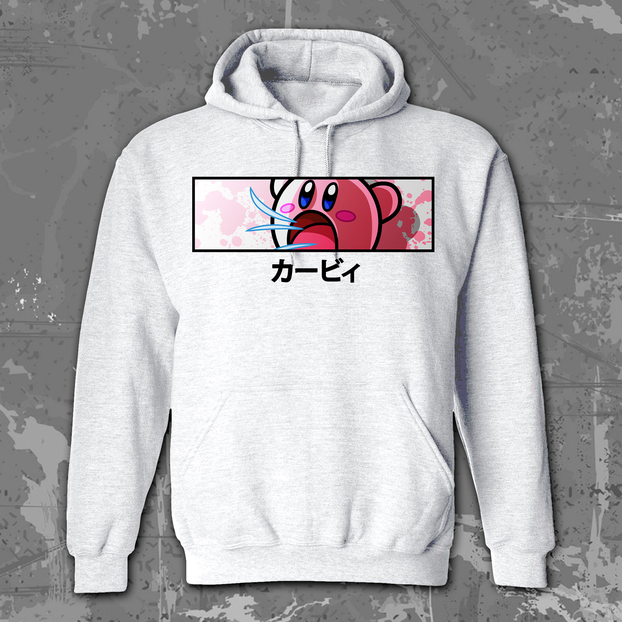 Kirby Japanese Style Custom Hoodie Sweater Unisex Mens & Etsy