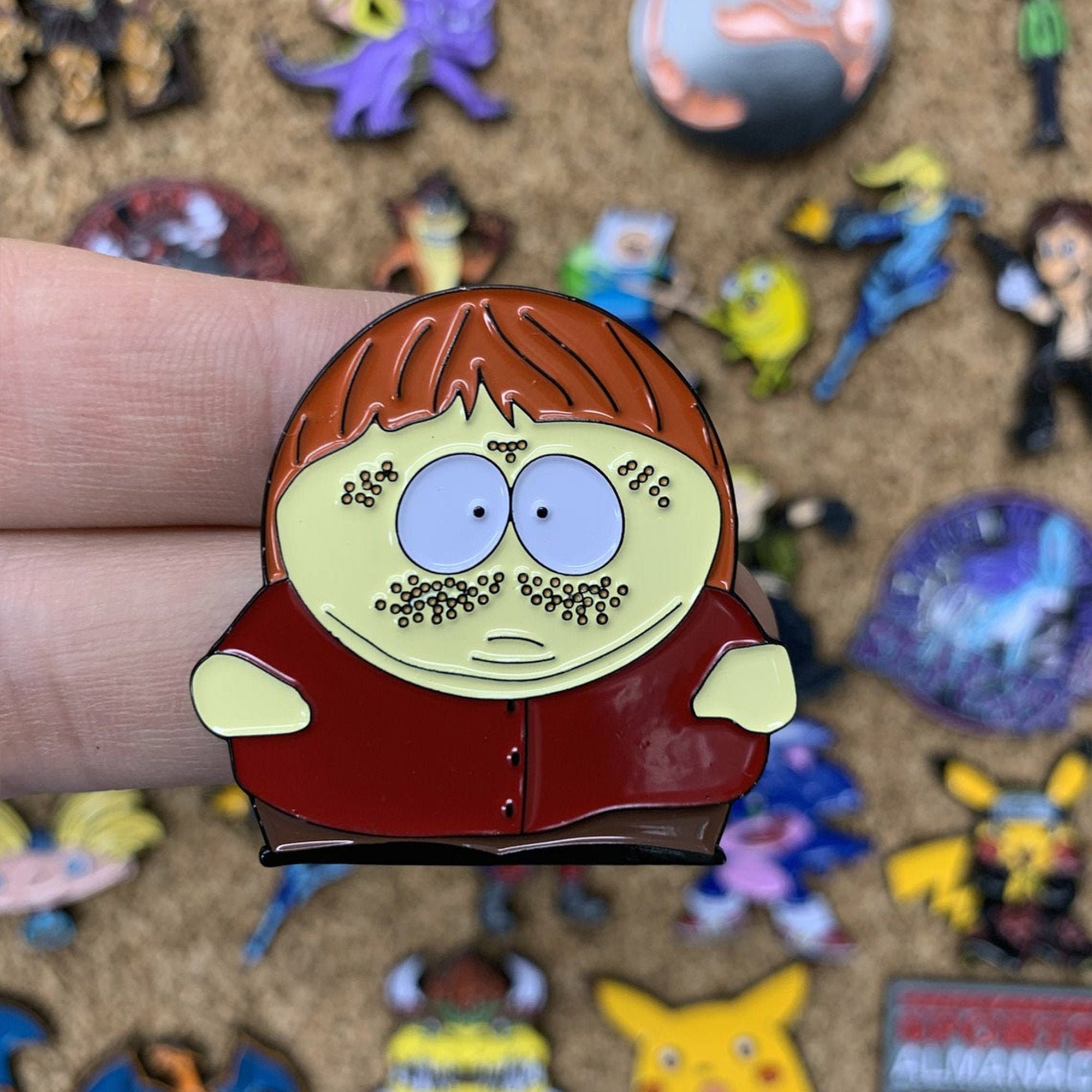 Ginger Eric Cartman South Park Custom Enamel Pin Pin Badge Etsy