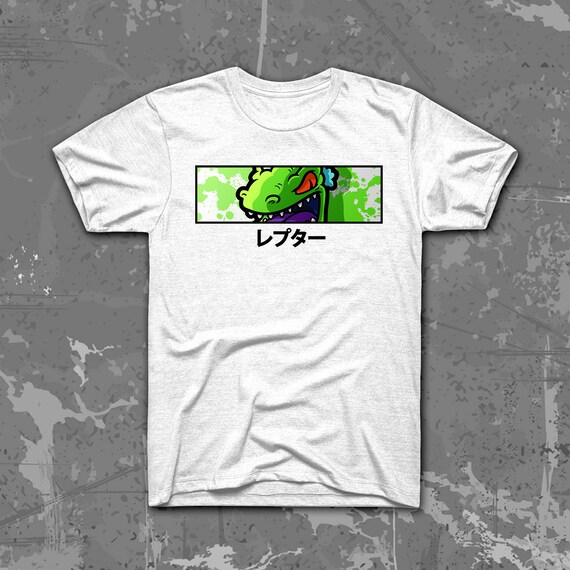 Reptar Rugrats Japanese Style Custom T 