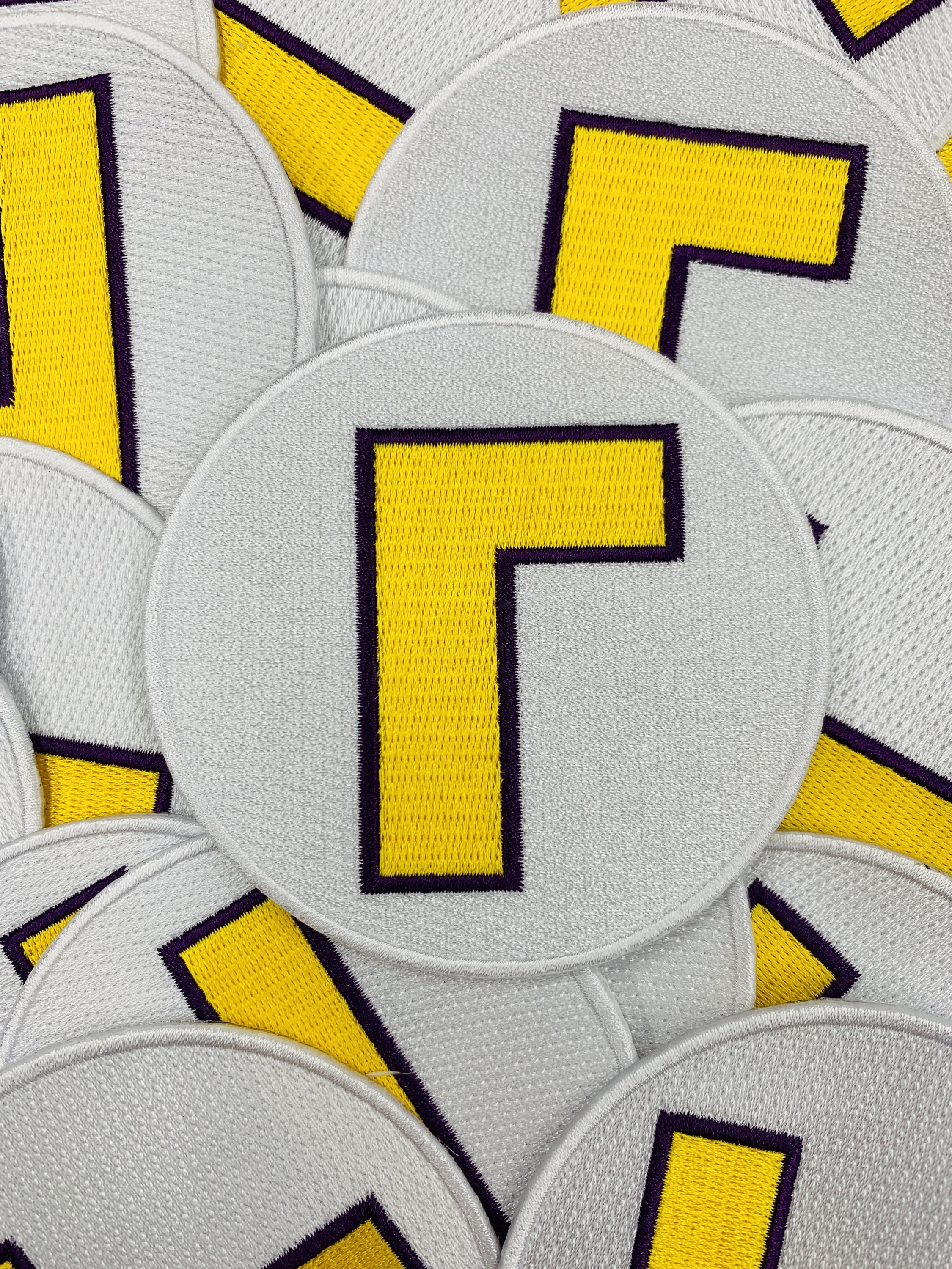 Waluigi Circle Emblem Custom Embroidered Sew & Iron On Etsy