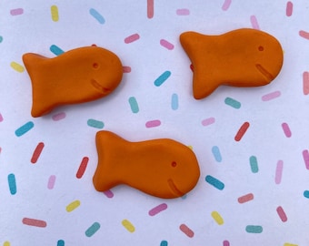 Goldfish Pin, Food Pins, Snack Pin, Nostalgia Pin, Childhood Memories