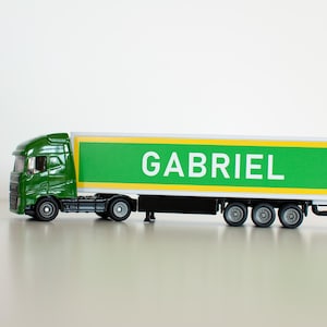 Personalized toy truck, personalized toys for boys, personalised name gift, personalized truck toy, personalised toy for boy, toy truck name