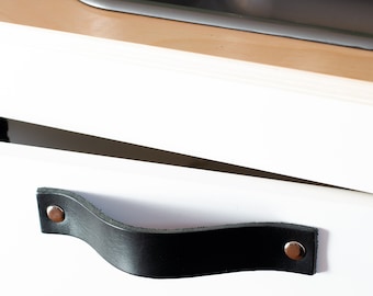 Set of ikea duktig leather pulls / leather handles for ikea duktig play kitchen / ikea duktig leather handles / duktig leather handles