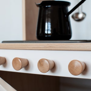 Ikea duktig wooden handles, duktig kitchen handles, ikea play kitchen handles, ikea play kitchen knobs, ikea play kitchen accessories 4 knobs