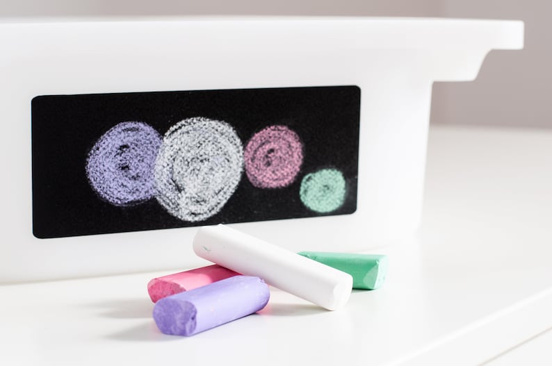 Chalkboard Stickers for Ikea Trofast Trofast Blackboard Etsy