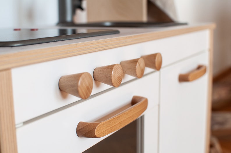Ikea Duktig Wooden Handles Duktig Kitchen Handles Ikea Play Etsy