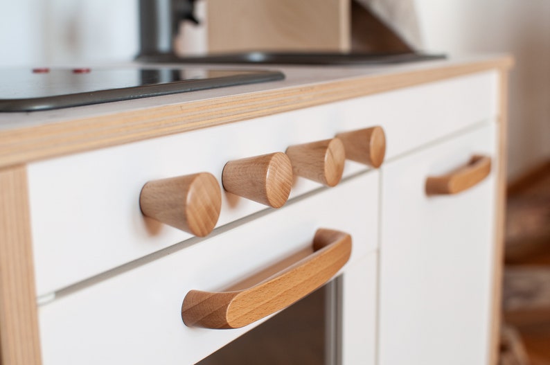 Ikea duktig wooden handles, duktig kitchen handles, ikea play kitchen handles, ikea play kitchen knobs, ikea play kitchen accessories image 9