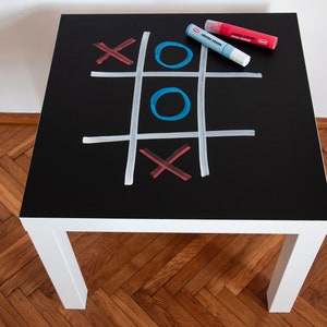 Vinilo decorativo para Mesa Ikea Lack Azulejos Azules