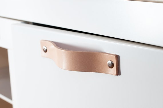 Ikea on sale leather handles