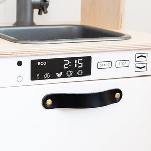 Ikea duktig microwave sticker, ikea duktig sticker set dishwasher, oven and microwave, ikea duktig dishwasher, duktig microwave sticker zdjęcie 6