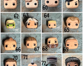 Customizable Pop Heads - DIY male Figures 2 of 2