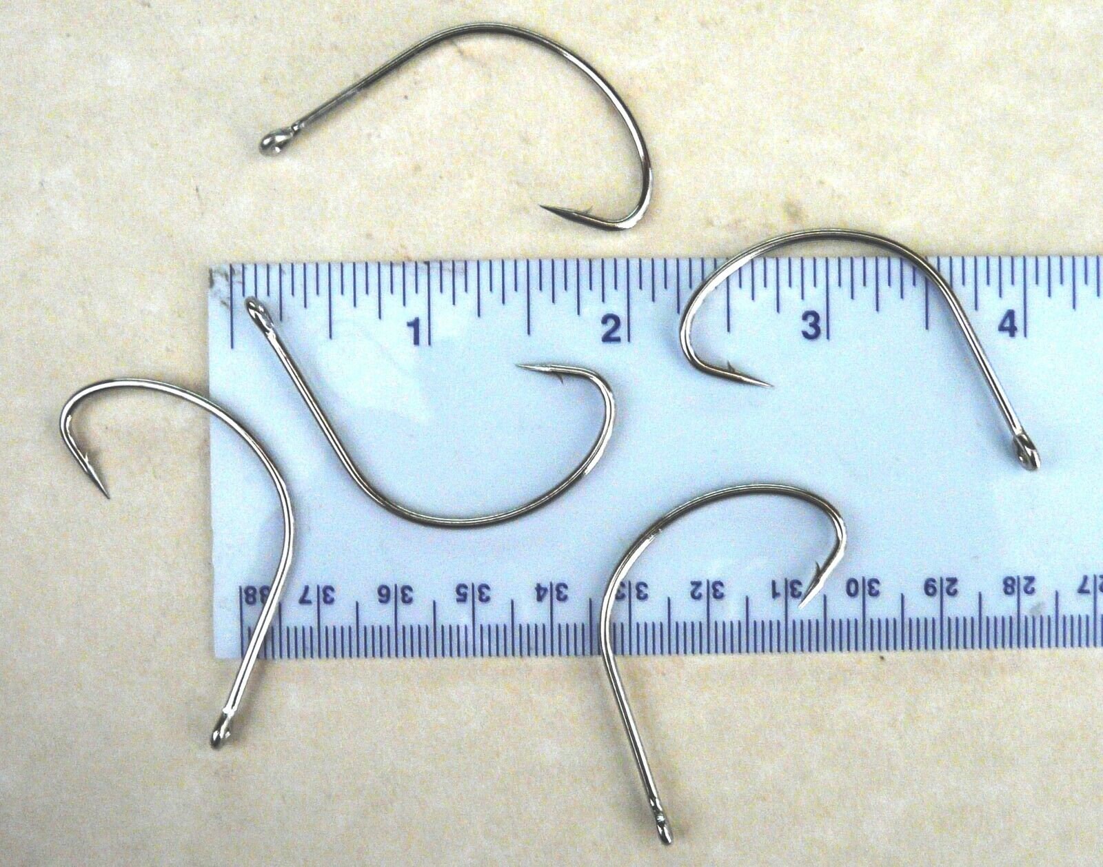 100 or 1000 GT 2X Nickel Kahle Fish Fishing Hooks All Sizes Etsy