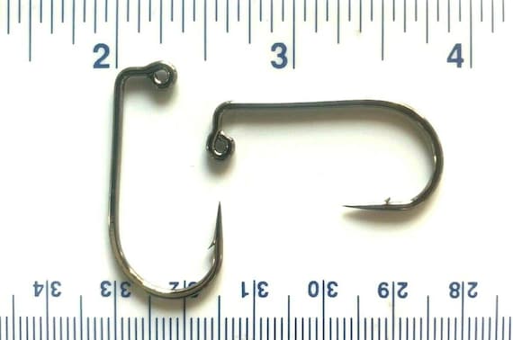 100 or 1000 Gerry's Tackle 32833 2X Strength Black Nickel 90 Degree Round Bend Jig Hooks - All Sizes - Etsy 100 or 1000 Gerry's Tackle 32833 2X Strength Black Nickel 90 Degree Round Bend Jig Hooks - All Sizes - Etsy