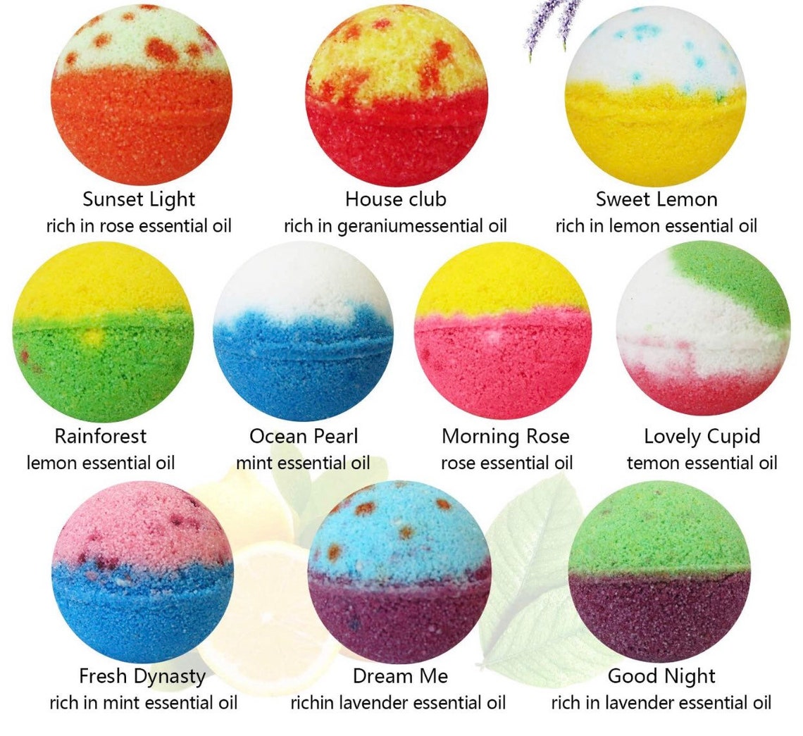 Organic & All Natural Bath Bombs Etsy