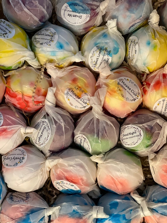 Organic & All Natural Bath Bombs Etsy