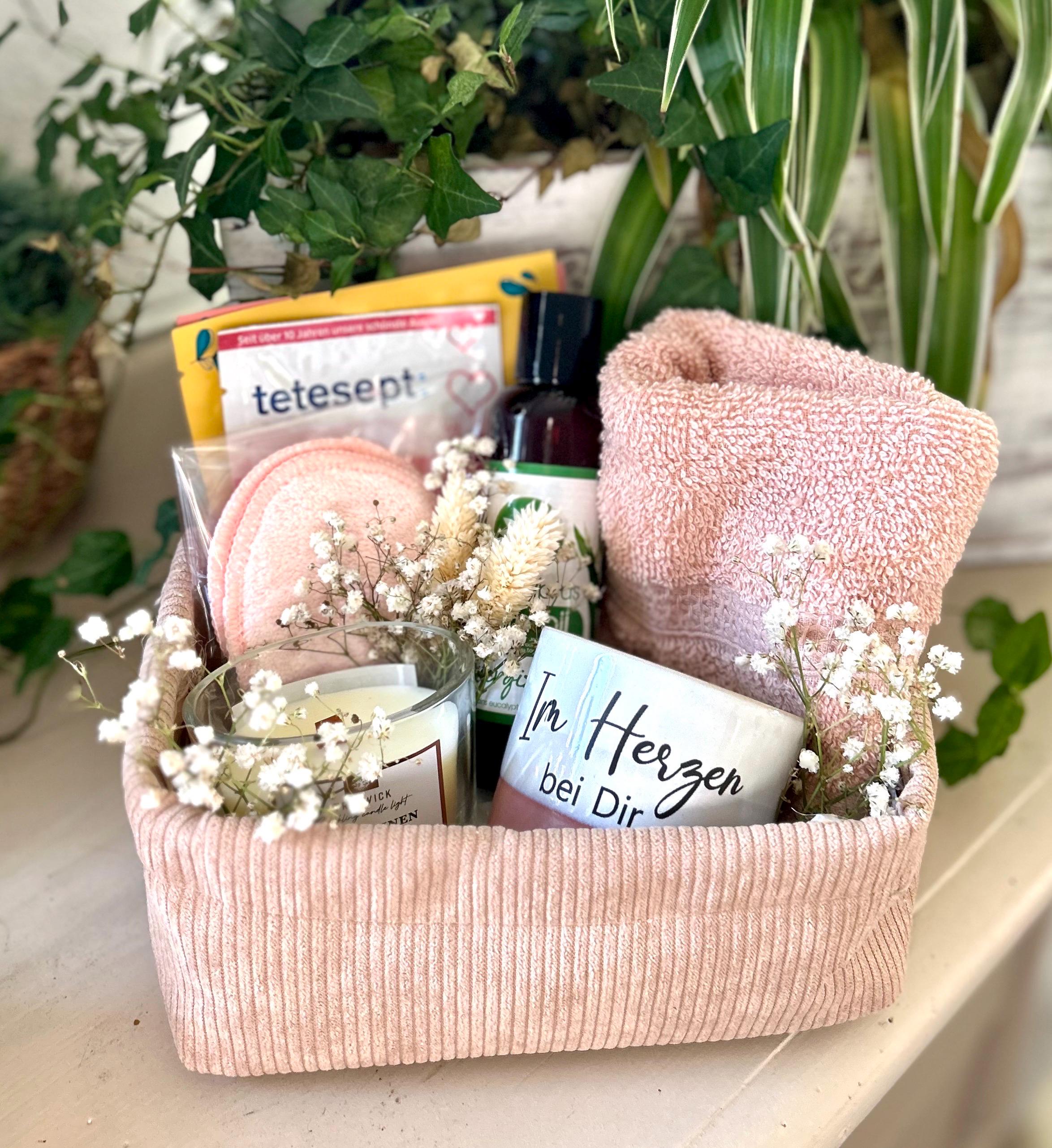 Geschenke Box - Spa Präsentkorb- Weihnachtsgeschenk-Geschenk für die Freundin, Mama, Oma, Kollegin- Wellness Geschenk-Muttettag-Geburtstag-