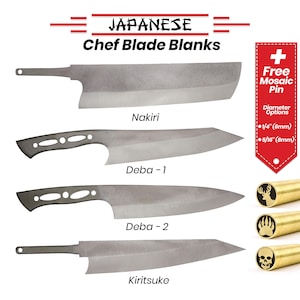 Premium N690 Steel Japanese-Style Knife Blanks – Precision Forged for Culinary Artistry