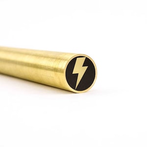Mozaïekmespen - THUNDERBOLT - 3/16 in - 1/4 in - 5/16 in - 3/8 in - messing - roestvrij staal - koolstofvezel - epoxy - blanco mes en benodigdheden