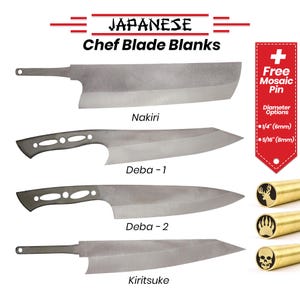 Premium 4116 Steel Japanese-Style Knife Blanks – Precision Forged for Culinary Artistry