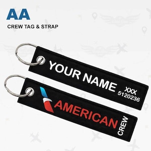 Airline crew tag - Etsy 日本