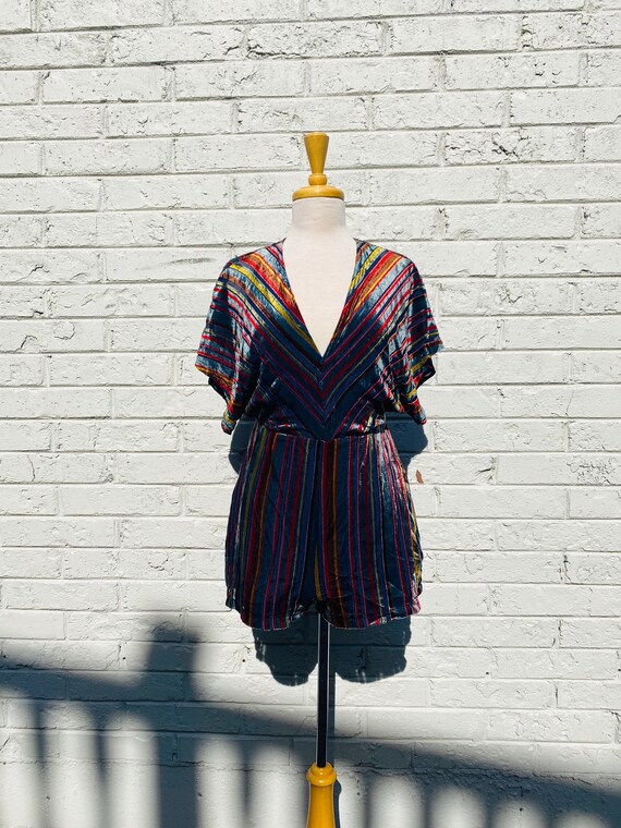 velvet romper