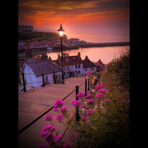 Cartão de felicitações - 199 Steps, Whitby, North Yorkshire