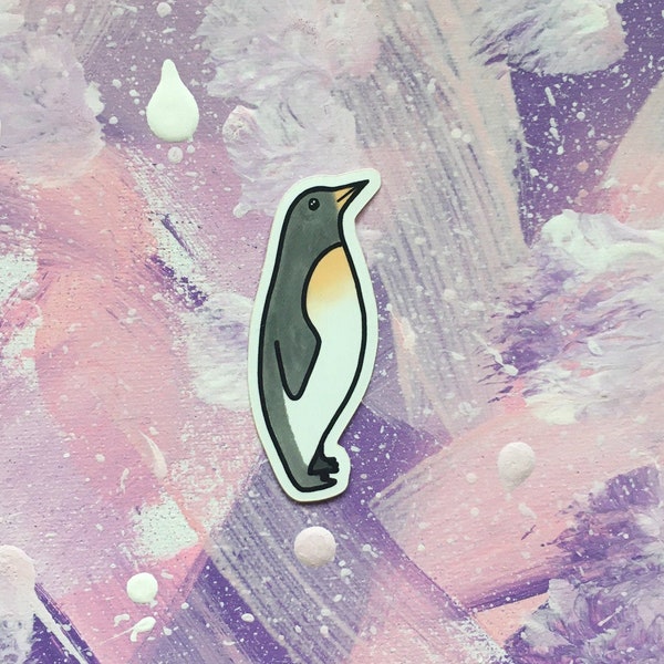 Penguin - Vinyl Sticker - cute animal - waterproof - winter - waterbottle - laptop - small sticker - stationery - cute - animals - penguins