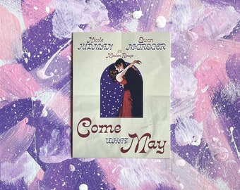 Moulin Rouge Art Print - Come What May - Nicole Kidman - Ewan McGregor - Baz Luhrmann - Broadway - West End - Love Story - Lady Marmalade