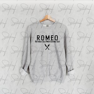 ROMEO - Retired Old Men Eating Out (Fork, Knife) Design/SVG File *jbouch special*
