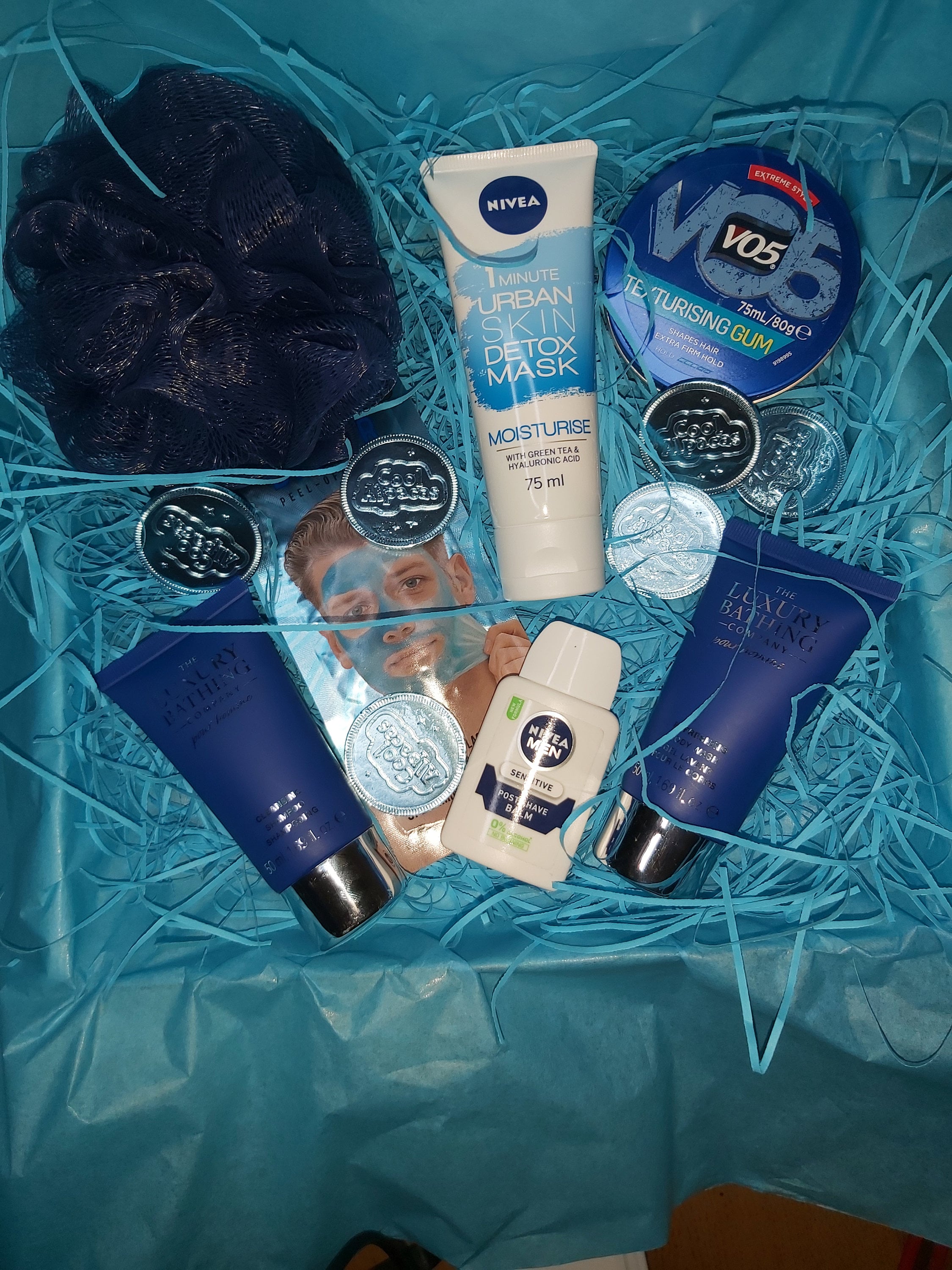 MENS Gift Pamper Hamper For Him Men's Pamper Box Teen Etsy