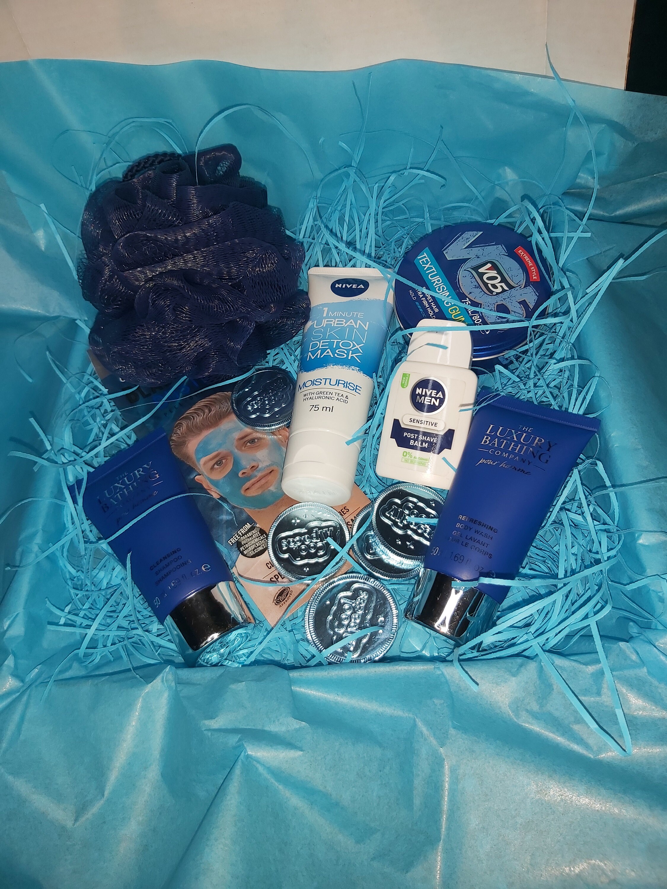 Pamper Hamper For Him Men's Pamper Box Teen Boy Gifts Etsy