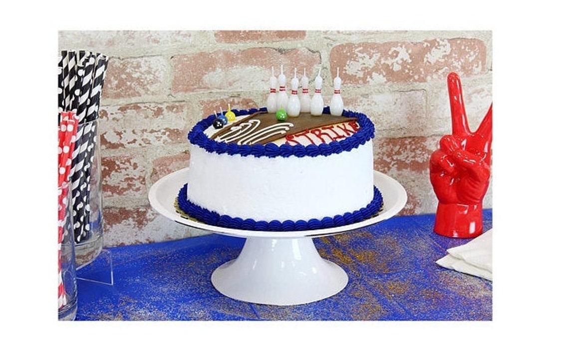 Bowling Cake Candles 20 Piece Set Etsy