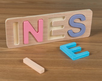 Prenom Puzzle Etsy