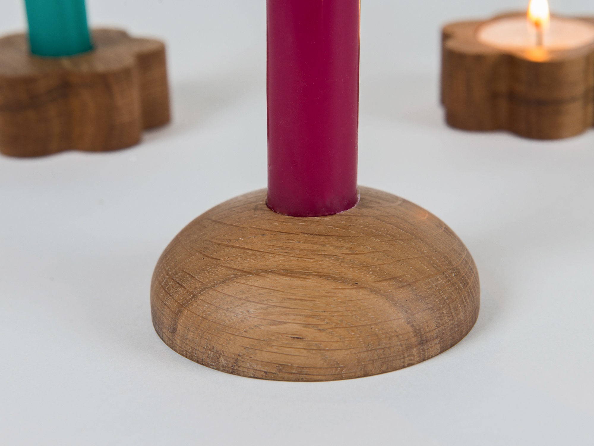 Bougeoir en Forme de Dôme