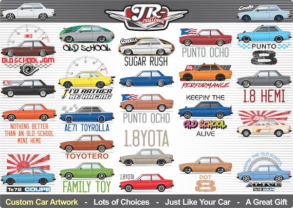 Custom 1980 1981 1982 80 81 82 Ke70 E-71 E72 Toyota Corolla