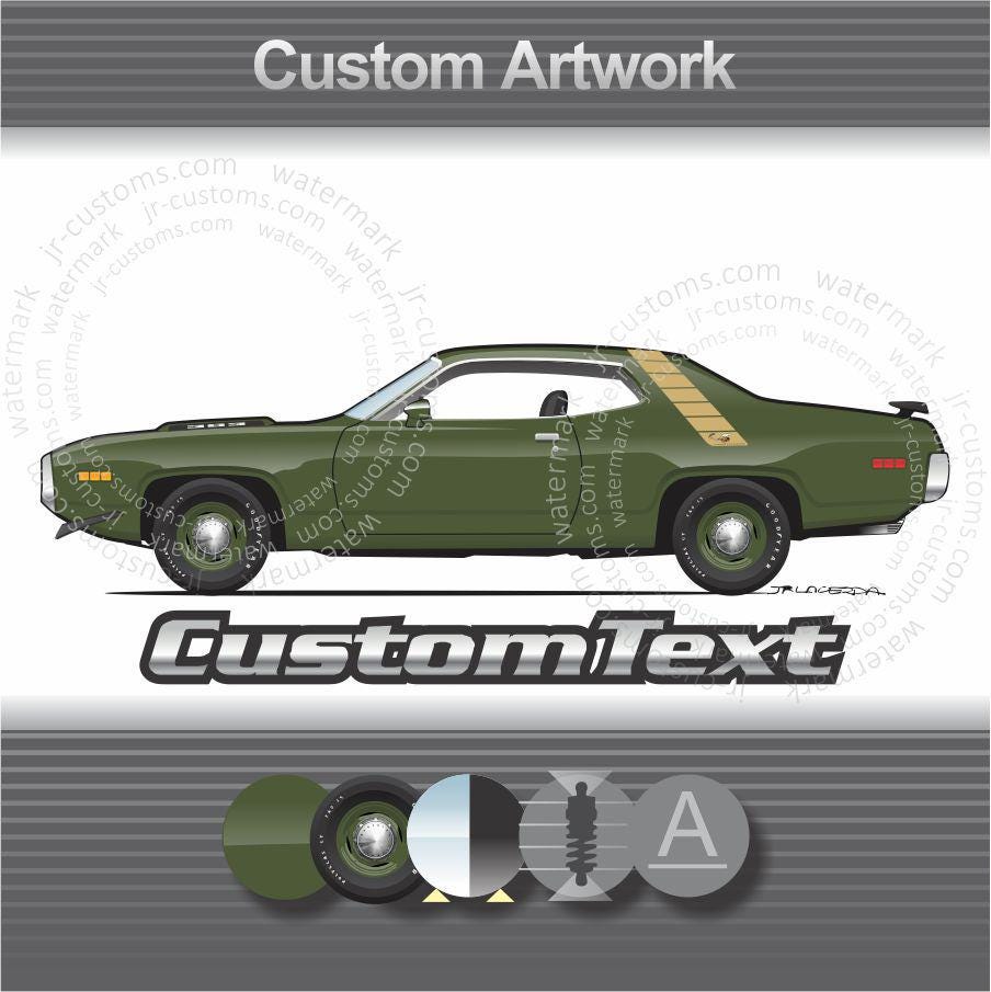 Plymouth Road Runner Vinyl Decal Sticker – Choose Your Size (2 For 1 Deal)