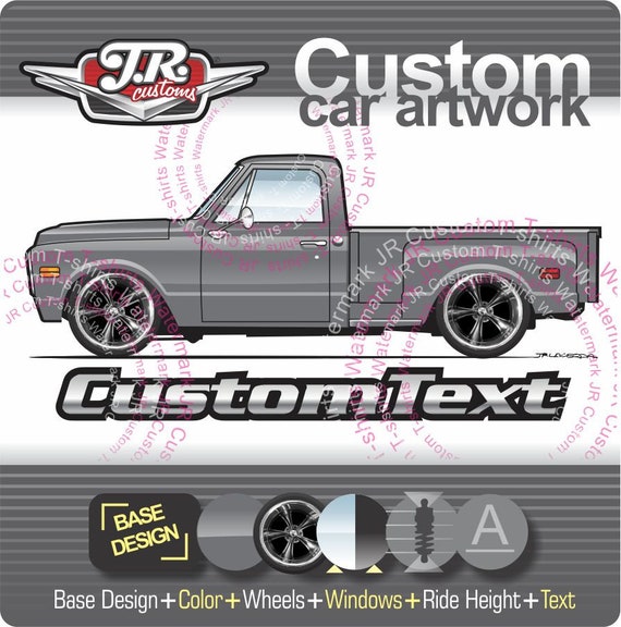 Custom 1969 1970 1971 1972 69 70 71 72 Chevy C10 Stepside Etsy Custom 1969 1970 1971 1972 69 70 71 72 Chevy C10 Stepside Etsy