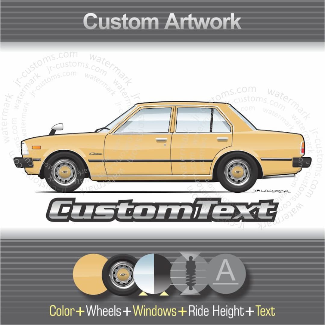 Custom 1979 1980 1981 1982 1983 Toyota Corona T130 Le XX Sedan