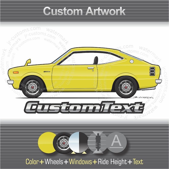 Custom 1974 1975 1976 1977 74 75 76 77 Toyota Corolla E35 Te37 SR5