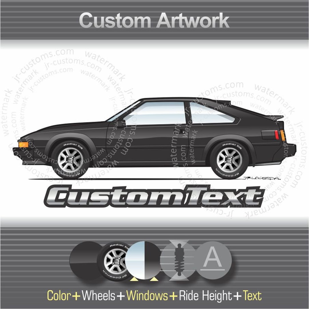 MARK43 1/43 TOYOTA CELICA XX (A60) 2.8GT-Limited Custom 1983
