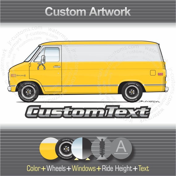 Custom 1971 1972 1973 1974 1975 1976 1977 1978 Chevy Van GMC