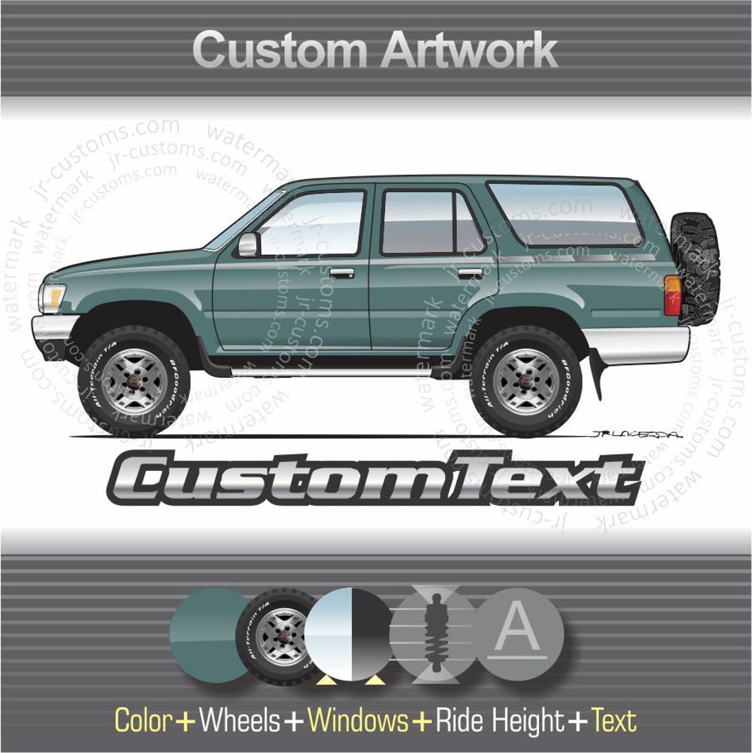 Custom 1990 1991 1992 1993 1994 1995 90 91 92 93 95 4wd