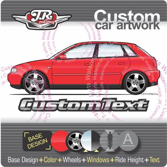 Custom 97 98 99 00 1997 1998 1999 2000 2001 2002 2003 Audi A3 S3