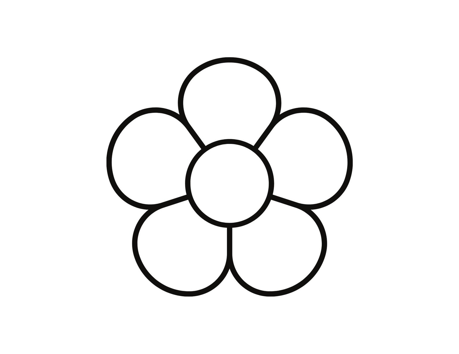 Basic Flower: Comes in 8 Sizes - Etsy